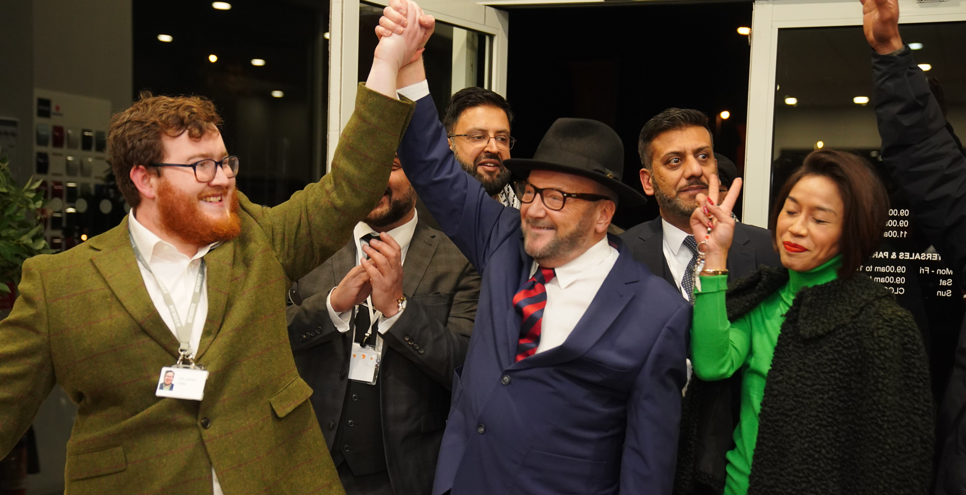 George Galloway wins Rochedale