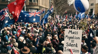 Melbourne March for Australia on 31 August 2025